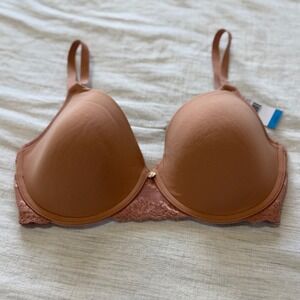 NEW Natori Women 30DDD Clay Rose Bliss Perfection Contour Underwire Bra 721154